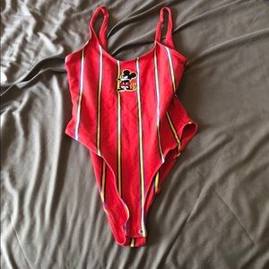 Mickey Mouse body suit